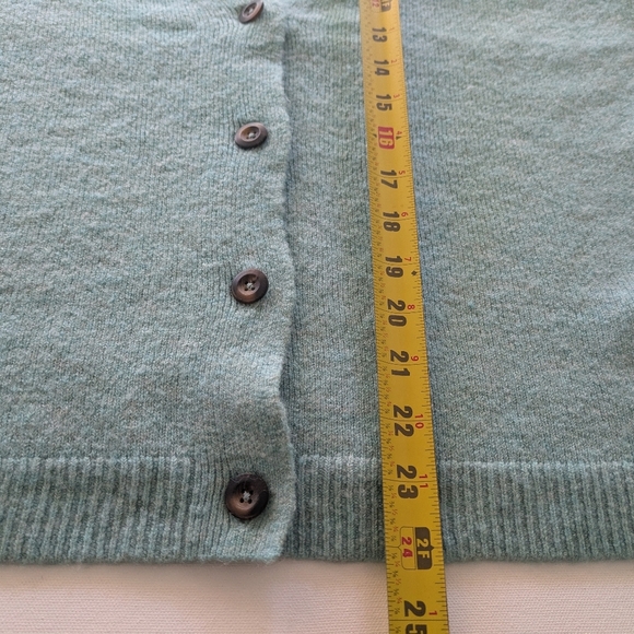 Old Navy Medium Women's Cardigan Button Robin's Color Mint Soft Lounge Loose - Picture 8 of 8
